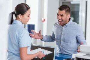 nurse in clinic
